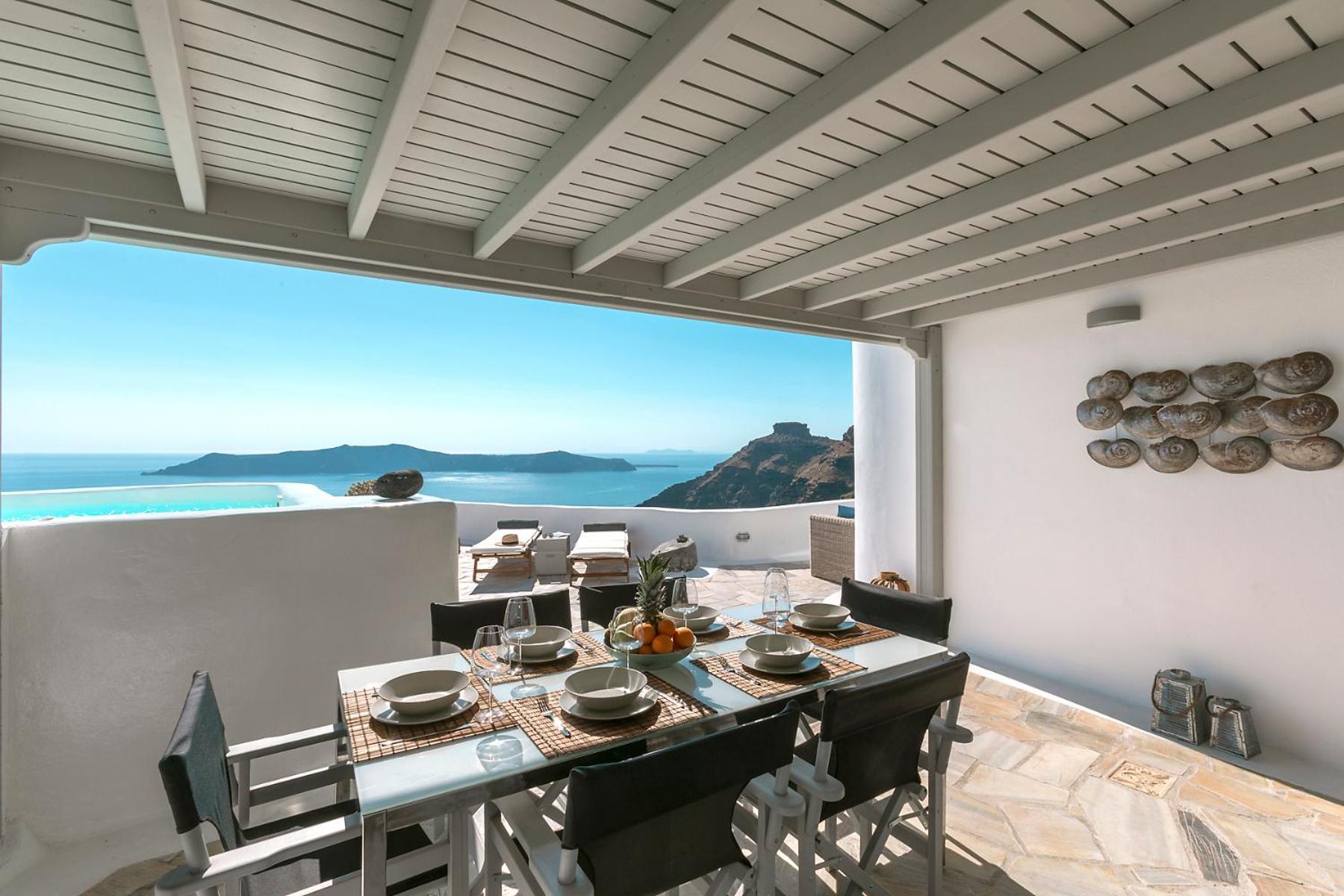 180° Caldera By Stylish Stays Firostefani Exterior foto